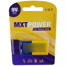 Bateria Super Heavy Duty Zinco 9v Mxt