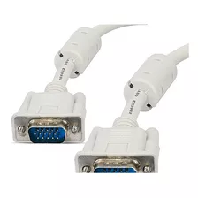 Cabo Vga Para Monitor 2m Vga X Vga Promoção Branco