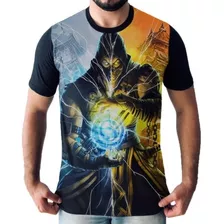 Camisa Camiseta Mortal Kombat Sub-zero E Scorpion Full Games