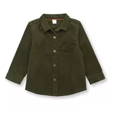 Camisa Niño Cotele Verde (06m A 4a)