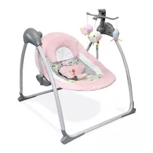 Silla Mecedora Electrónica Con Móvil Pink Rs-17750