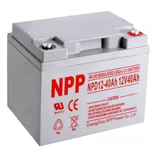 Bateria Npp De Gel 12v 40ah