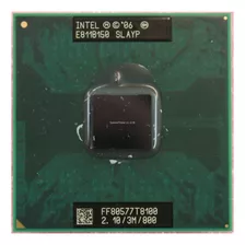 Procesador Intel Core 2 Duo T8100 Ec80576gg0453m De 2 Núcleos Y 2.1ghz De Frecuencia Con Gráfica Integrada