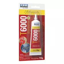 Kit 12 Cola T6000 110g Tek Bond Permanente P/ Artesanato