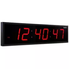 Ivacion 0136blu Enorme Reloj Digital Led Dispositivo Electr