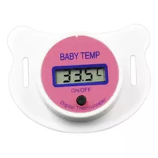 Termometro Chupete Digital Portatil Cuidado Fiebre Bebe