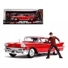 Freddy Krueger - 1959 Cadillac With Freddy - Replica 1:24