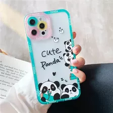 Funda/case Para iPhone X Xr Xs 11 12 13 Diseño Panda