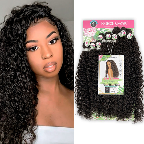 Cabelo Cacheado Bio Fibra Lindona Fashion Classic Cor SP2/4/30