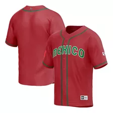 Camiseta Roja Del Clásico Mundial De Béisbol 2023 De México