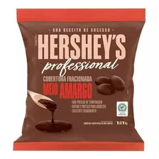 Cobertura Gota Chocolate Meio Amargo Hersheys Fracionada 1kg