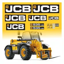 Adesivos Compatível Jcb 535-125 Completo + Etiquetas R267