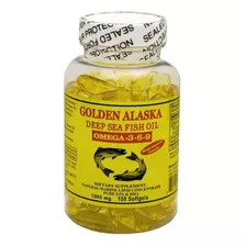 Golden Alaska Aceite De Pescados Marinos Con Omega-3-6-9 100