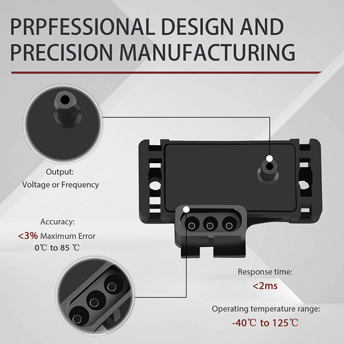 Sensor De Presin Para Jeep Century Regal Lesabre Map Senso Foto 6