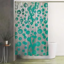 Cortina De Baño Estampada 90 Mic