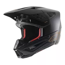 Capacete Motocross Alpinestars Sm5 Solid Off Road Veloterra Cor Preto Tamanho Do Capacete 60