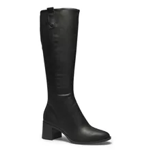 Bota Montaria Cano Longo Feminina Dakota Salto Alto Bloco