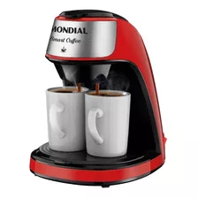 Cafeteira Elétrica C-42-2x-ri Com 2 Xícaras Vermelha Mondial Cor Vermelho 220v