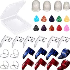 Kit De Accesorios Para Guitarra De 34 Piezas Que Incluye 18 