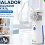 Inalador Nebulizador Portátil Bahrein Usb Pilha Cor Azul Silencioso Aparelho Inalação Compacto Mesh Bivolt Nebulizador... 127/220v