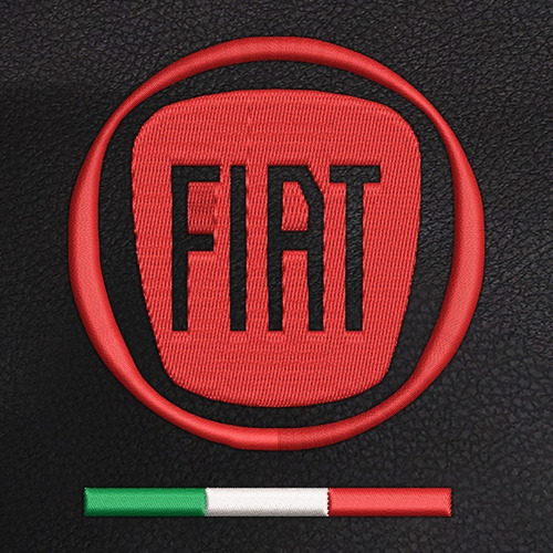 Bolsa  De Basura Para Carro Fiat Bandera Italia Logo Rojo. Foto 3