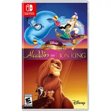 Disney Classic Games Aladdin Lion King Nsw