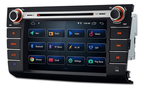 Android 10 Suzuki Swift 2007-2011 Dvd Gps Wifi Radio Carplay Foto 4