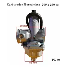 Carburador De Moto Pz30 (universal 150,175,200,250cc)+filtro