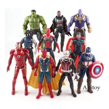 Avengers Muñecos Coleccion Marvel Kit X 5 Pcs