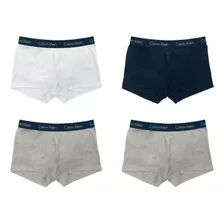 Kit 4 Cuecas Low Rise Trunk Calvin Klein Mas2665