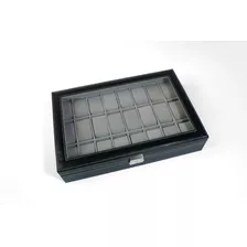 Estuche Caja Organizador Para Relojes 24 Ranuras.