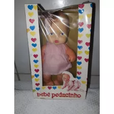 Boneca Bebê Pedacinho Na Caixa Antiga