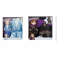 Boneca Vestido Fantasia Infantil Presente Disney Elsa & Anna