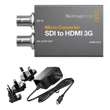 Conversor Blackmagic Design Sdi To Hdmi 3g Com Fonte | Nf