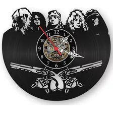 Relogio Vinil Guns N Roses Hard Rock Bandas Vintage Lp