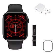 Smartwatch 49mm Prata Mede Pressao Arteria Batimento Glicose