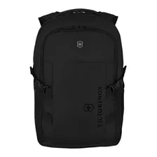 Mochila Vx Sport Evo Compact Backpack Negro, Victorinox Color Negro Diseño De La Tela Liso