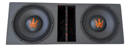 Caixa Som Automotiva 2 Autofalante Rex 400w Sub