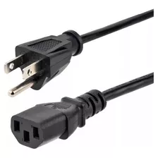 Cable De Poder 1.8m C13-nema15p Certificado Pc Fuentes Ups 