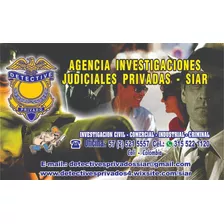 Detectives Pirvados Investigadores Siar - Cali Colombia