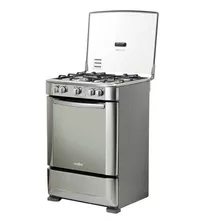 Cocina A Gas Mabe Emi6060fxo Grill Horno 66.5 Litros Ltc Color Acero Inoxidable