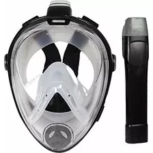 Deep Blue Gear - Máscara De Snorkel Para Cara Completa Vista