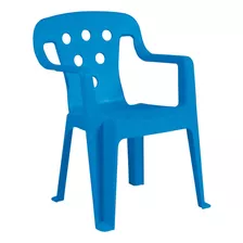 Cadeira Infantil Poltroninha Kids Mini Plástica Mor Festa