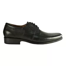 Zapato 100 % Cuero Roble Art 852 Color Negro Y Marron