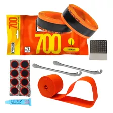 Kit Reparo Pneu Bike 29 Com Câmara Fita Anti-furo