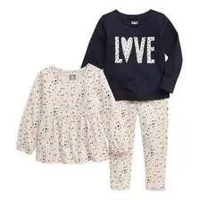 Gap Baby Girls Mix & Match Outfit Set Confetti Print 3yrs