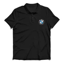 Remera Polo Chomba Moda Masculina Exclusiva Bordada Logo Bmw