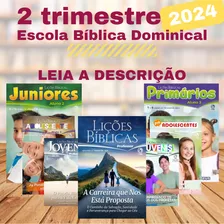 Kit De Revistas Ebd Lições Bíblicas Novo Trimestre Ed, Cpad