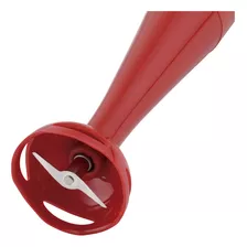 Mixer Elétrico Portátil Super Misturador C/ Copo Vermelho