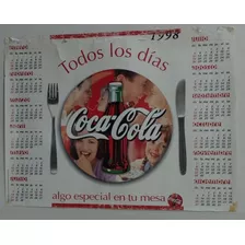 Calendario Coca Cola 1998 